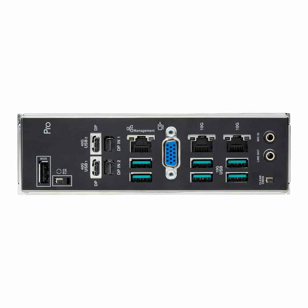 (image for) ASUS AMD Threadripper Pro WS WRX90E-SAGE SE PCIe 5.0 eATX Motherboard